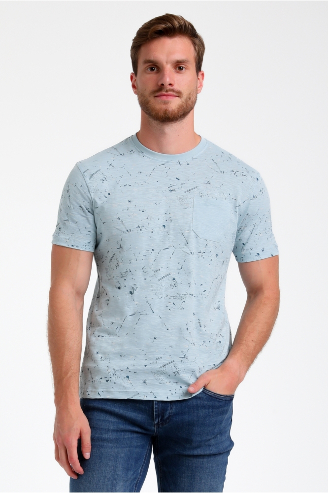 T SHIRT 155514 4001 bright blue
